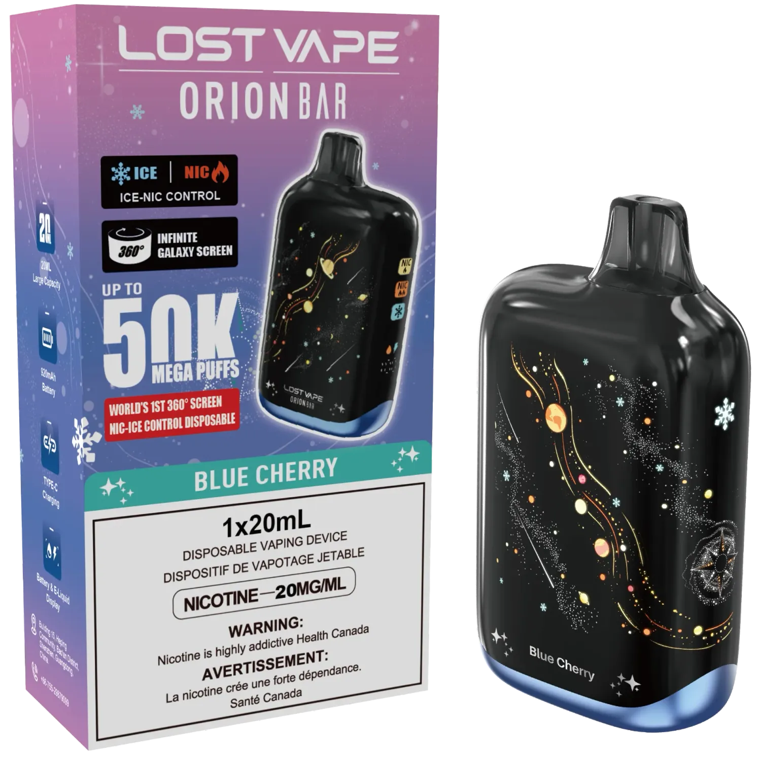 Lost Vape 50k Blue Cherry