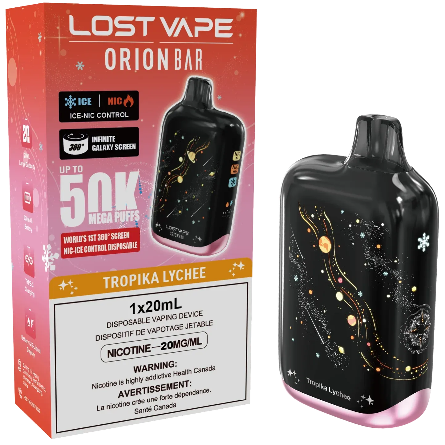 Lost Vape 50k Tropika Lychee