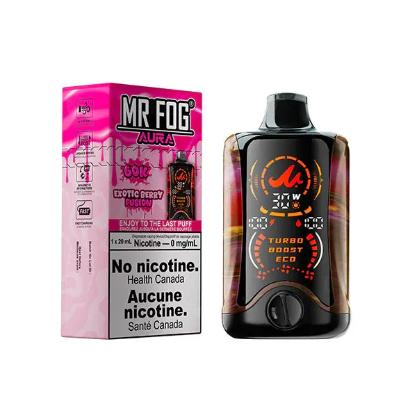 Mr Fog Aura 60k Exotic Berry Fusion