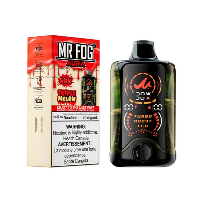 Mr Fog Aura 60k Triple Melon