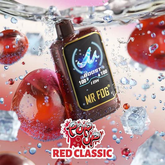 Mr Fog Nova Pop Up Red Classic