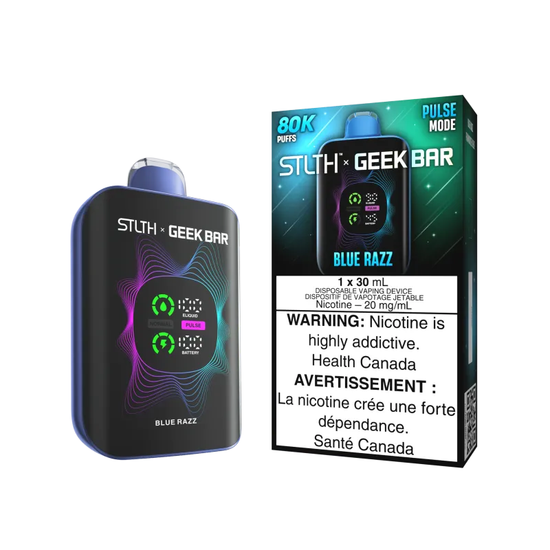Stlth X Geek Bar 80k Blue Razz