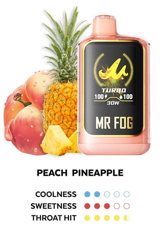 Mr Fog Nova Peach Stezzy Peach Pineapple 36k