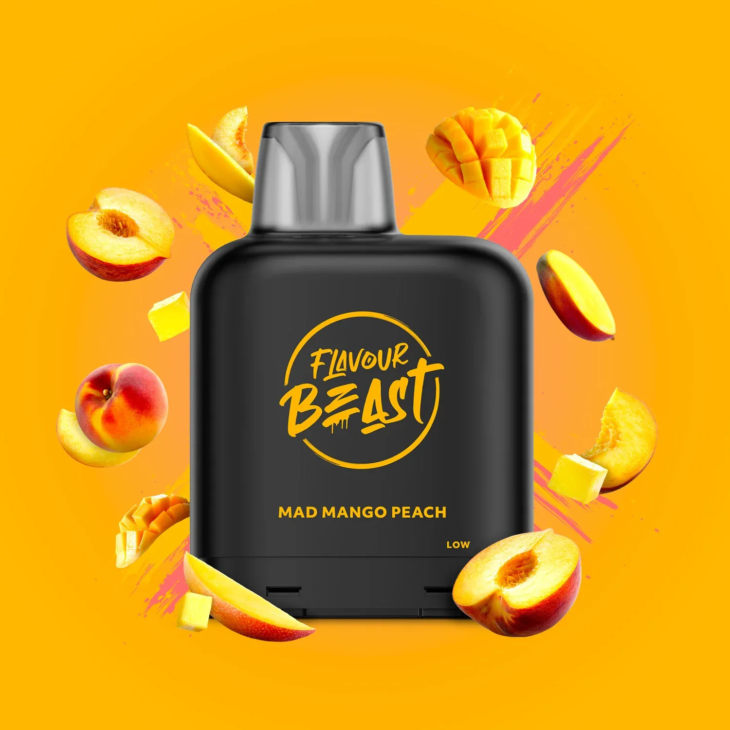 Flavour Beast 50k Mad Mango Peach Pods