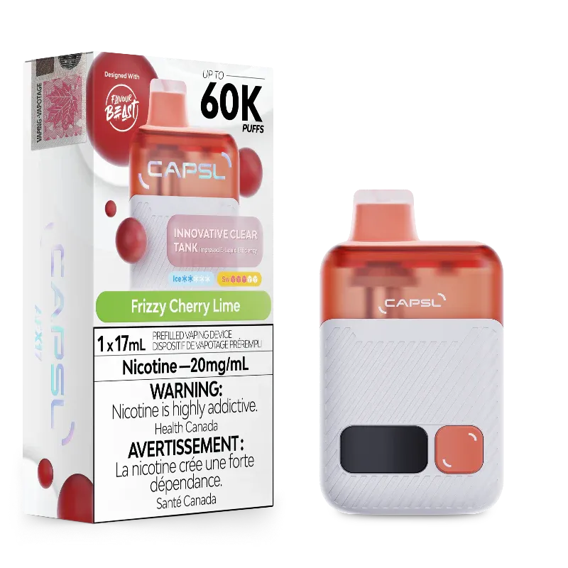 CAPSL 60k Designed with Flavour Beast Frizzy Cherry Lime