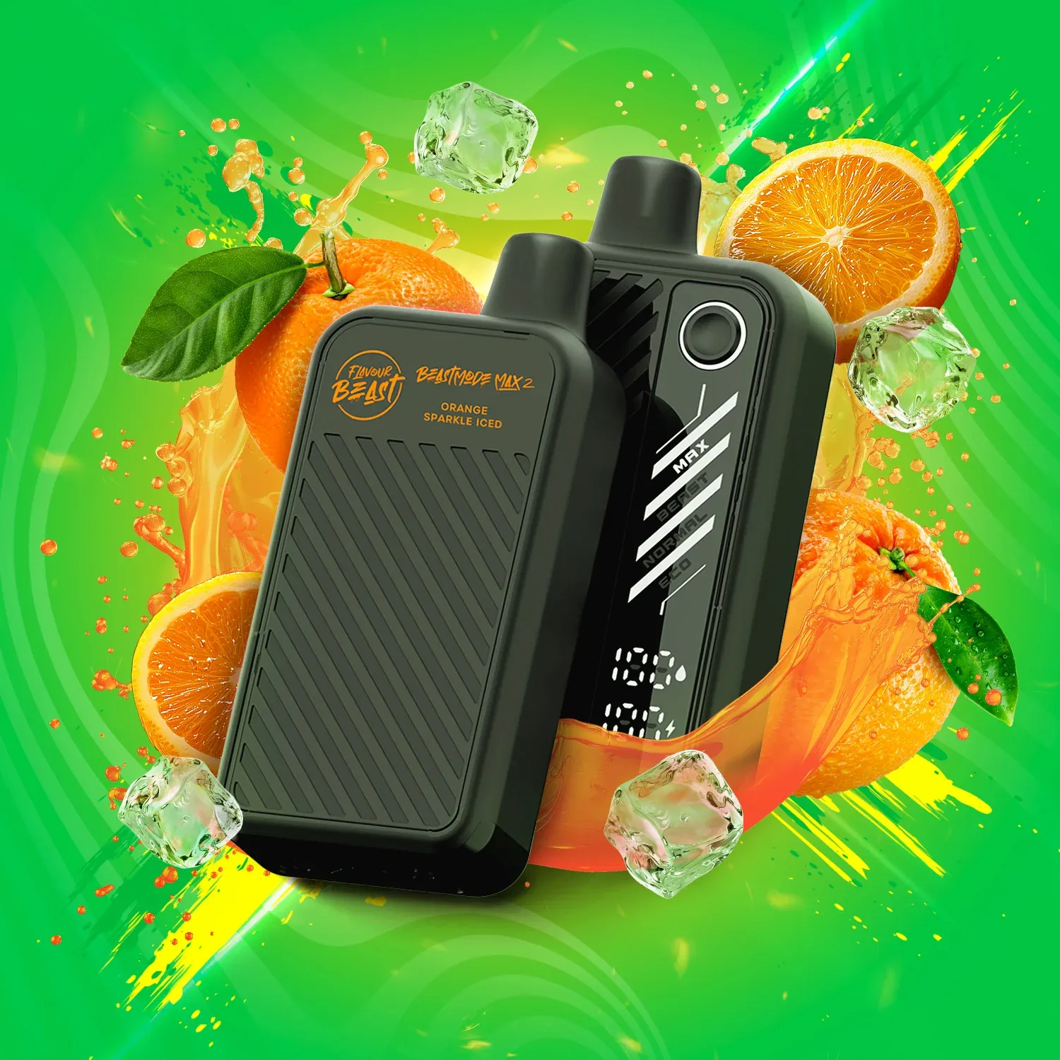 Flavour Beast Mode Max 2 Orange Sparkle  ICED 50k (BC/SK/NL/NS)