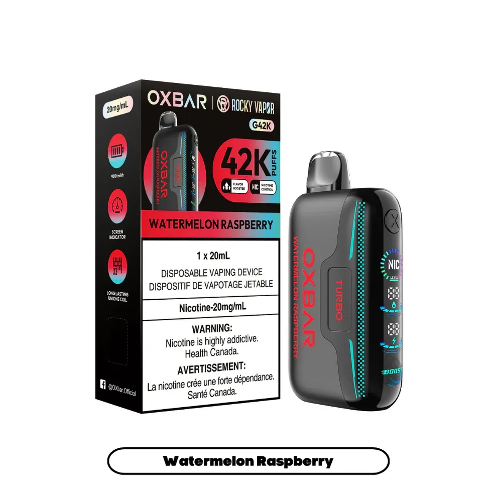 Rocky Vapor Oxbar G42K - Watermelon Raspberry (BC/SK/NL/NS)