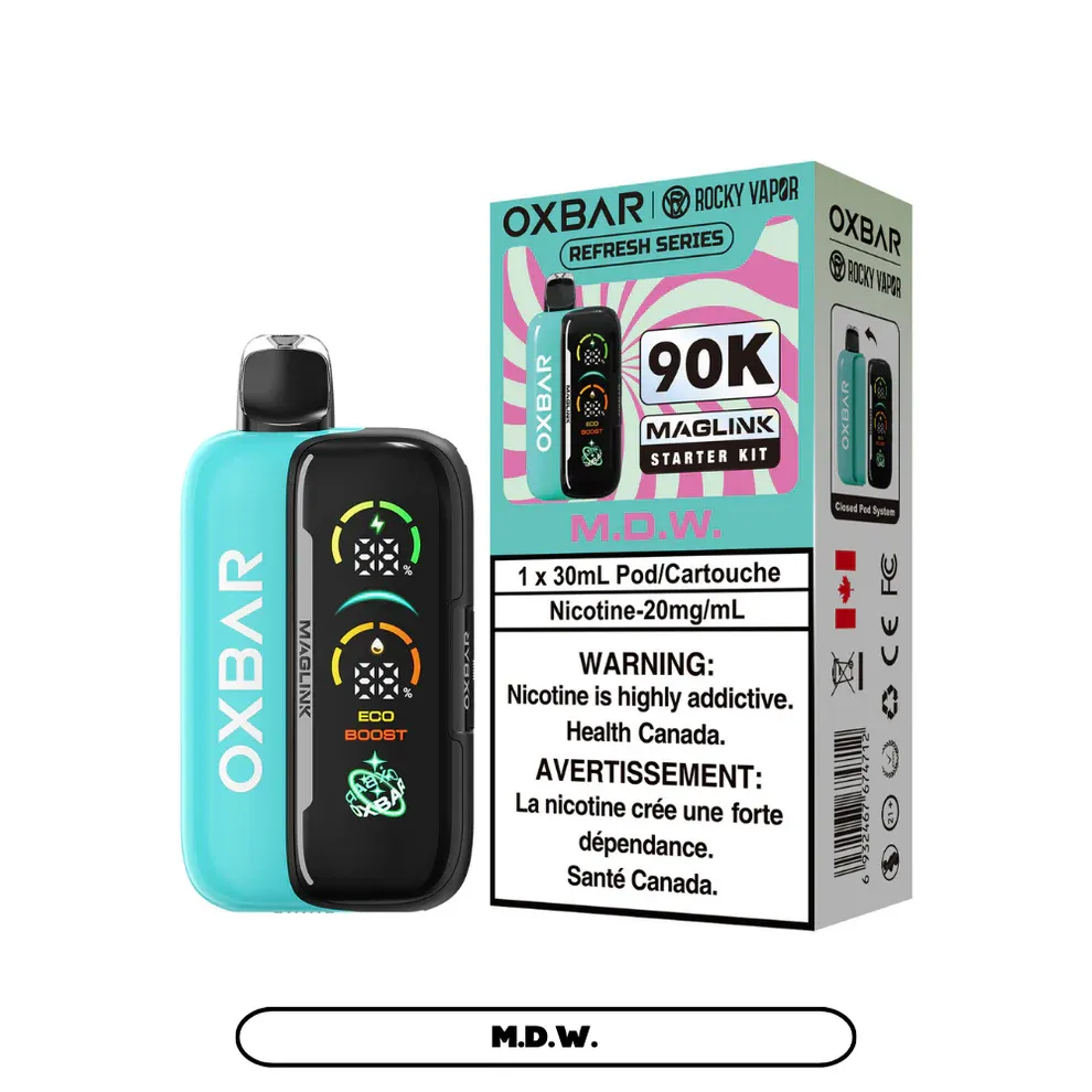 Rocky Vapor Oxbar Maglink - Refresh Series - M.D.W. (BC/SK/NL/NS)
