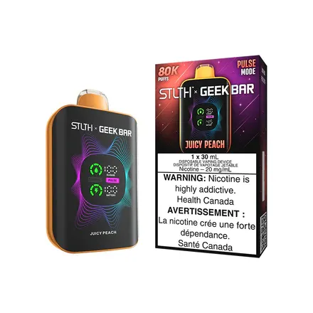 STLTH X GEEK BAR DISPOSABLE - JUICY PEACH