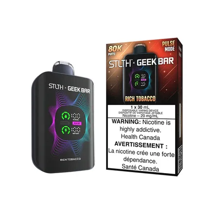 STLTH X GEEK BAR DISPOSABLE - RICH TOBACCO