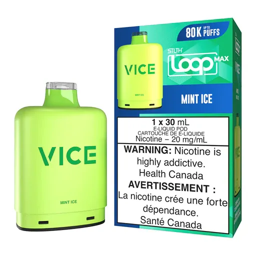 STLTH LOOP MAX X VICE  80k POD PACK- Mint Ice