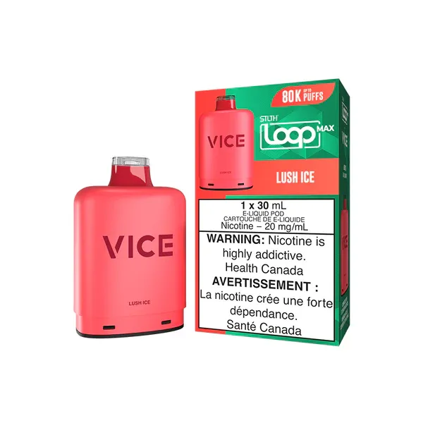 STLTH LOOP MAX X VICE  80k POD PACK- Lush Ice