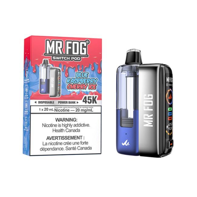 MR FOG SWITCH POD KIT Blue Raspberry Cherry Ice