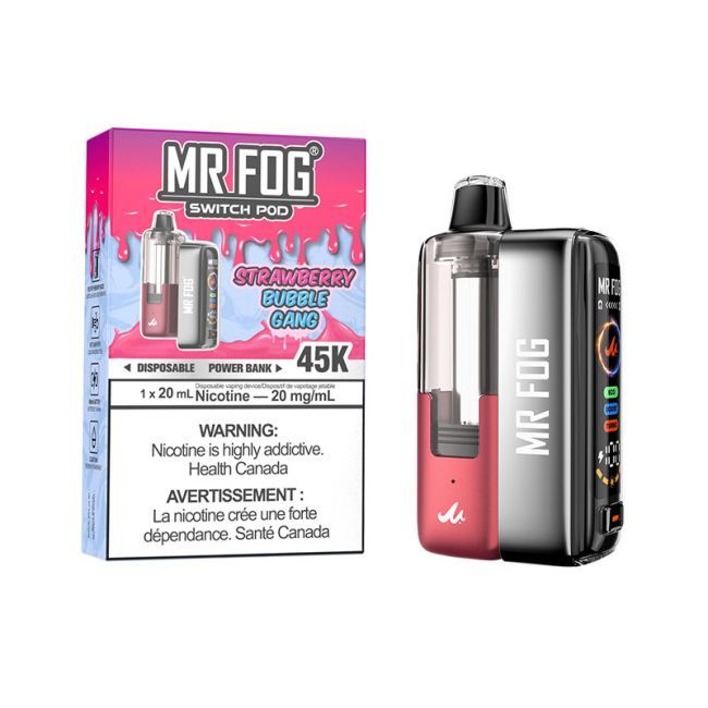 MR FOG SWITCH POD KIT Strawberry Bubble Gang