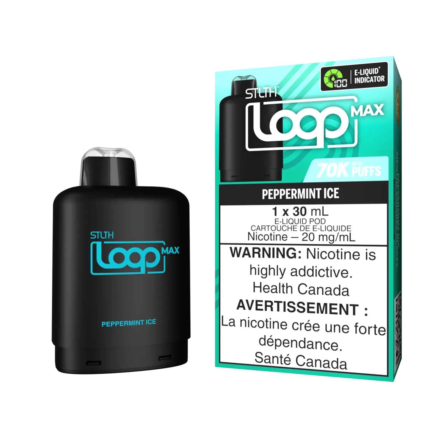 STLTH LOOP MAX POD PACK - Peppermint Ice