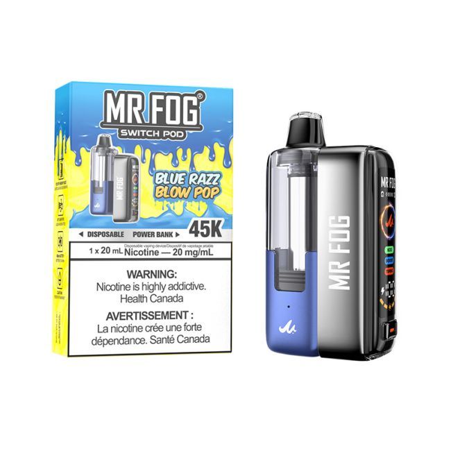 MR FOG SWITCH POD KIT Blue Razz Blow Pop
