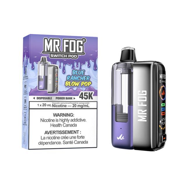 MR FOG SWITCH POD KIT Blue Rancher Blow Pop