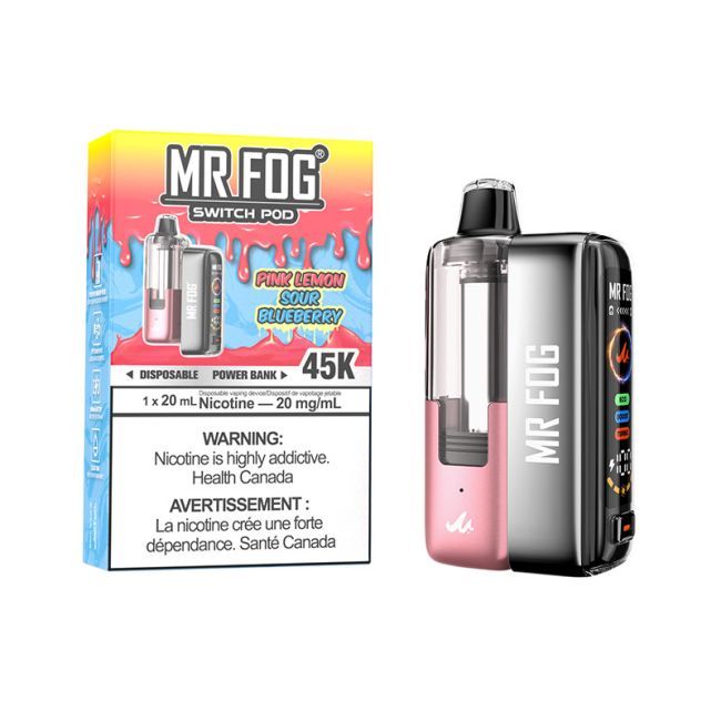 MR FOG SWITCH POD KIT Pink Lemon Sour Blueberry (BC/SK/NL/NS)