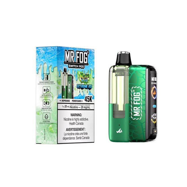 MR FOG SWITCH POD KIT Mint Steezy Extreme Ice (BC/SK/NL/NS)