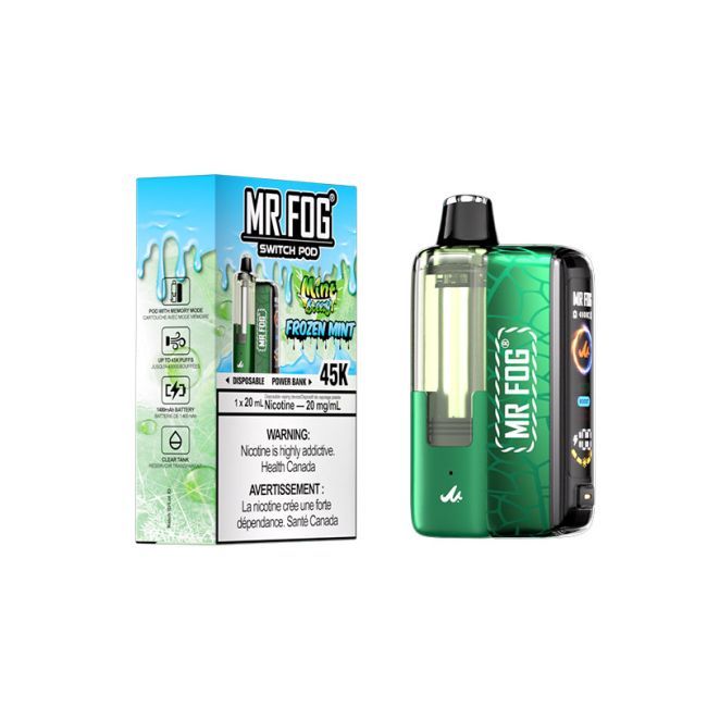MR FOG SWITCH POD KIT Mint Steezy Frozen Mint (BC/SK/NL/NS)