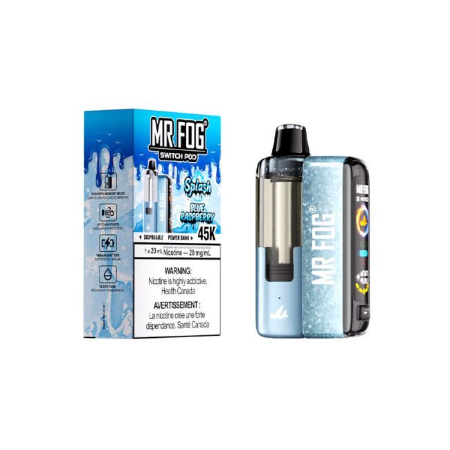MR FOG SWITCH POD KIT Splash Blue Raspberry (BC/SK/NL/NS)