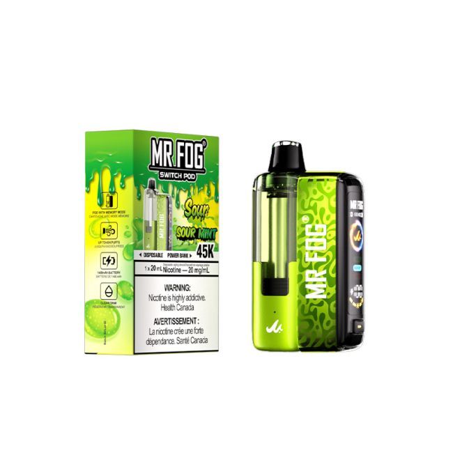MR FOG SWITCH POD KIT Sour Sour Mint (BC/SK/NL/NS)