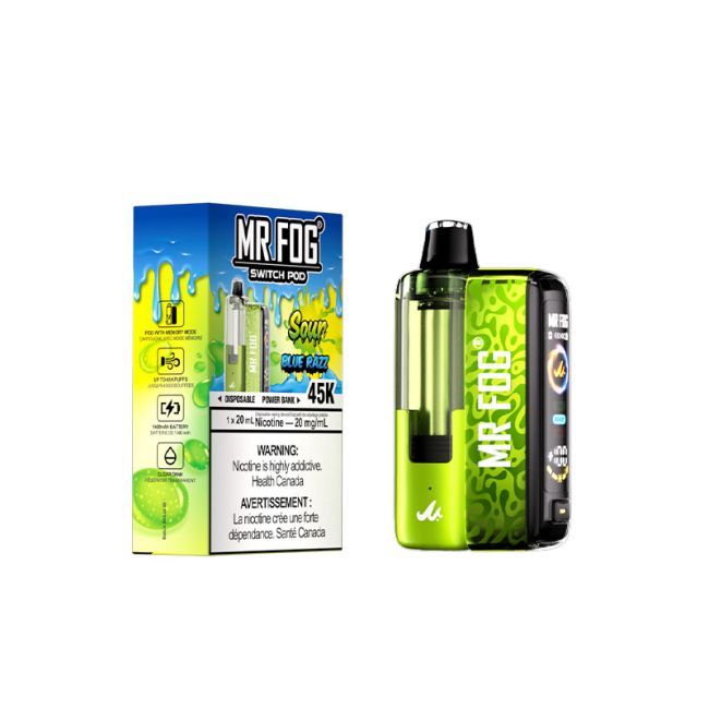 MR FOG SWITCH POD KIT Sour Blue Razz (BC/SK/NL/NS)