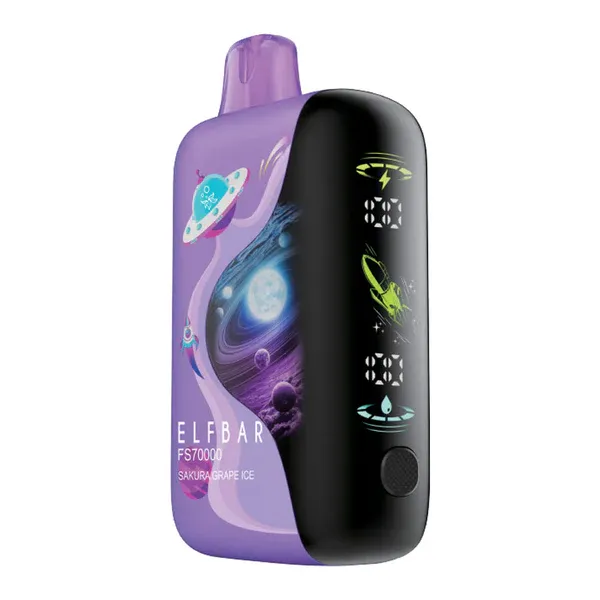 ELF BAR FS70k Sakura Grape Ice