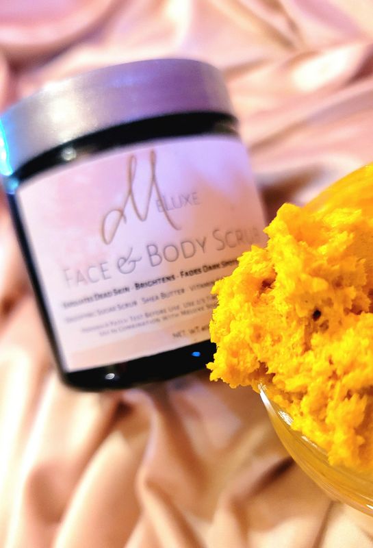 TURMERIC PAPAYA FACE AND BODY SCRUB