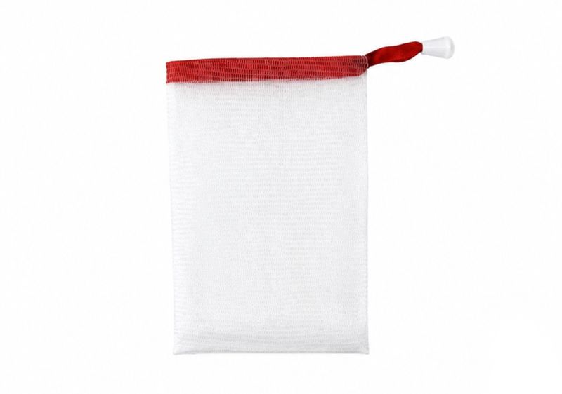 EXFOLIATING MESH SOAP BAG