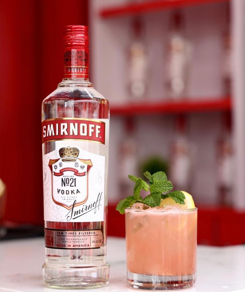 Vodka smirnoff 700ml 40 %alcohol