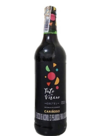 Vino tinto de verano 750ml