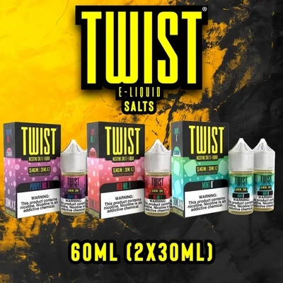 Twist Salts Series | 60ML- 2 Pack-30 ML ‍