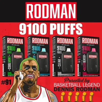 Rodman 9100 Puffs