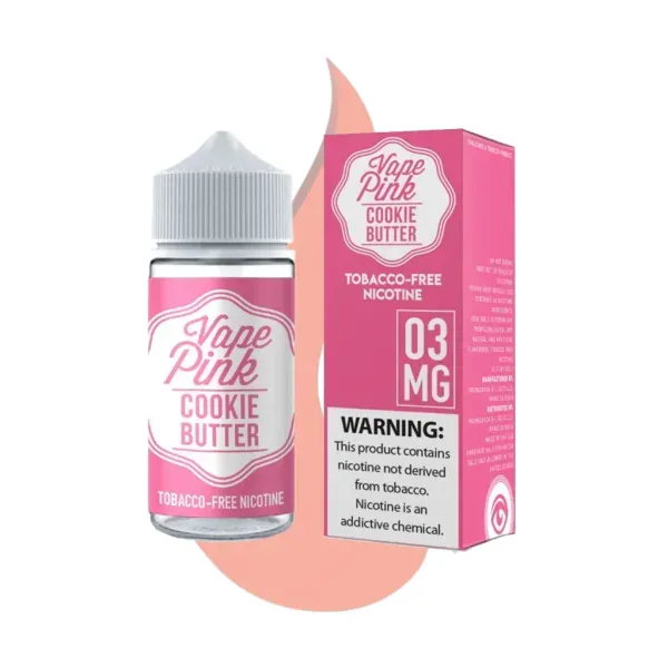 Cookie Butter | Vape Pink 🎗️| 100 ML E-Liquid