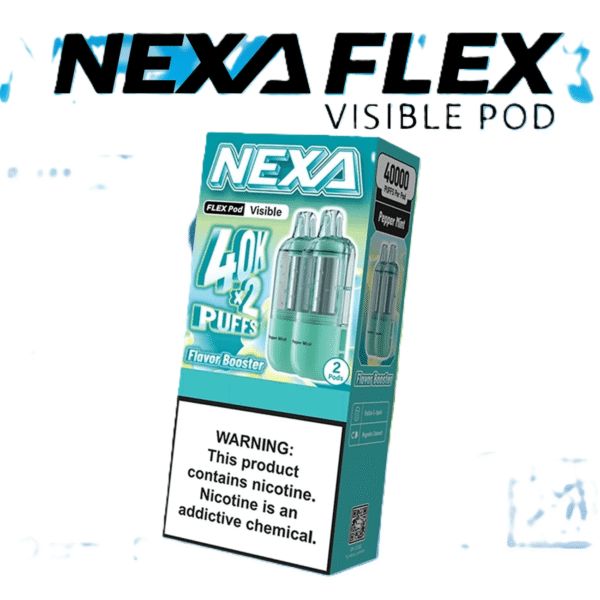 Nexa Flex 80K Pods (2*40K) PODS ONLY- 80,000 Puffs