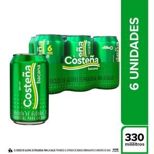 Costeña lata 330*6
