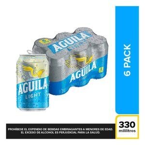 Águila light 330 ml sixpack