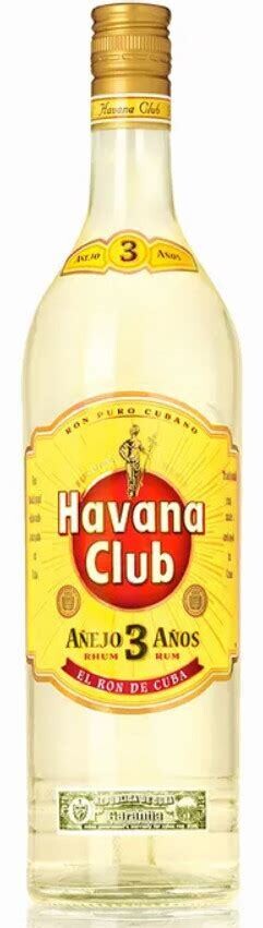 RON BLANCO HAVANA  CLUB  3 AÑOS 750 ML
