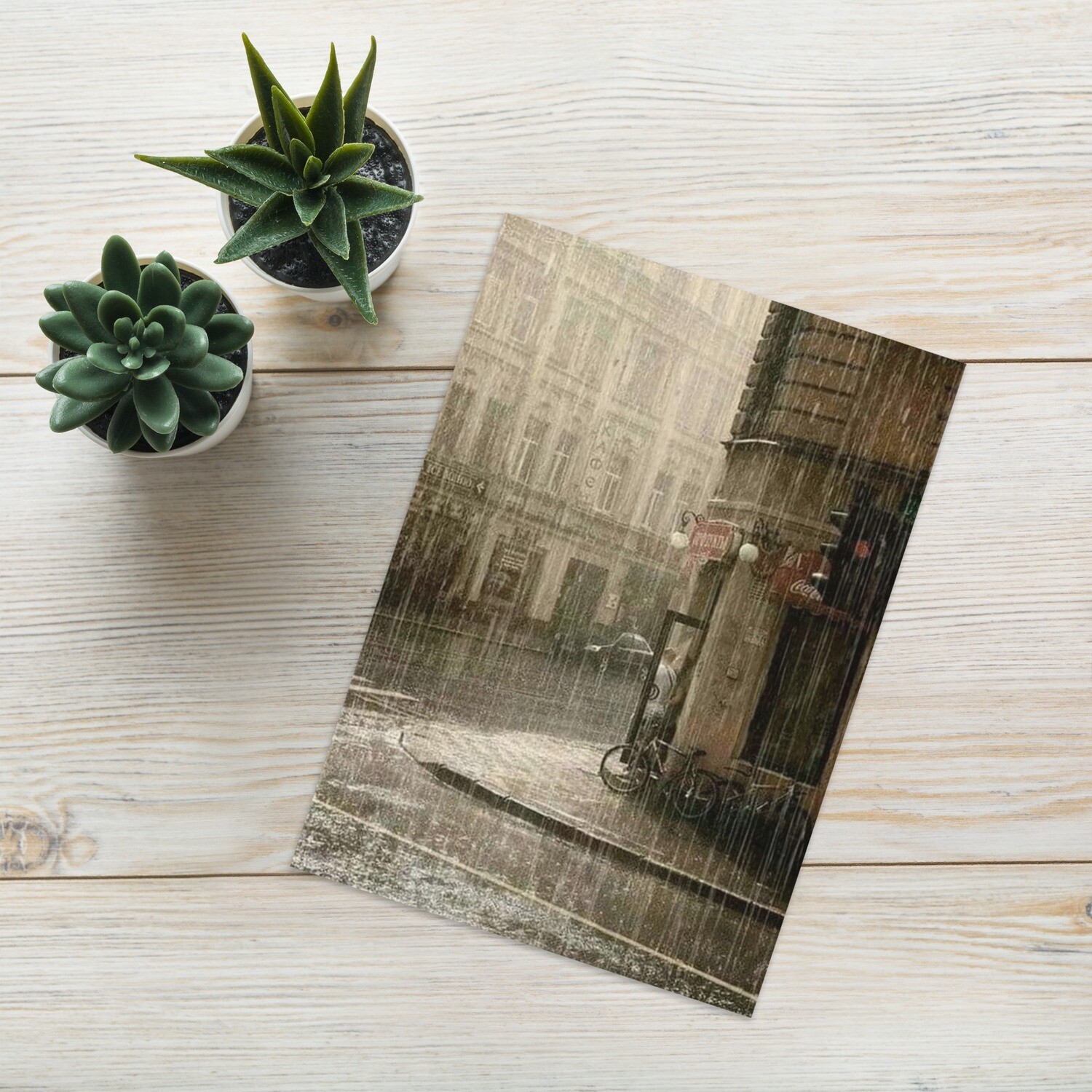 Rainy Greeting card