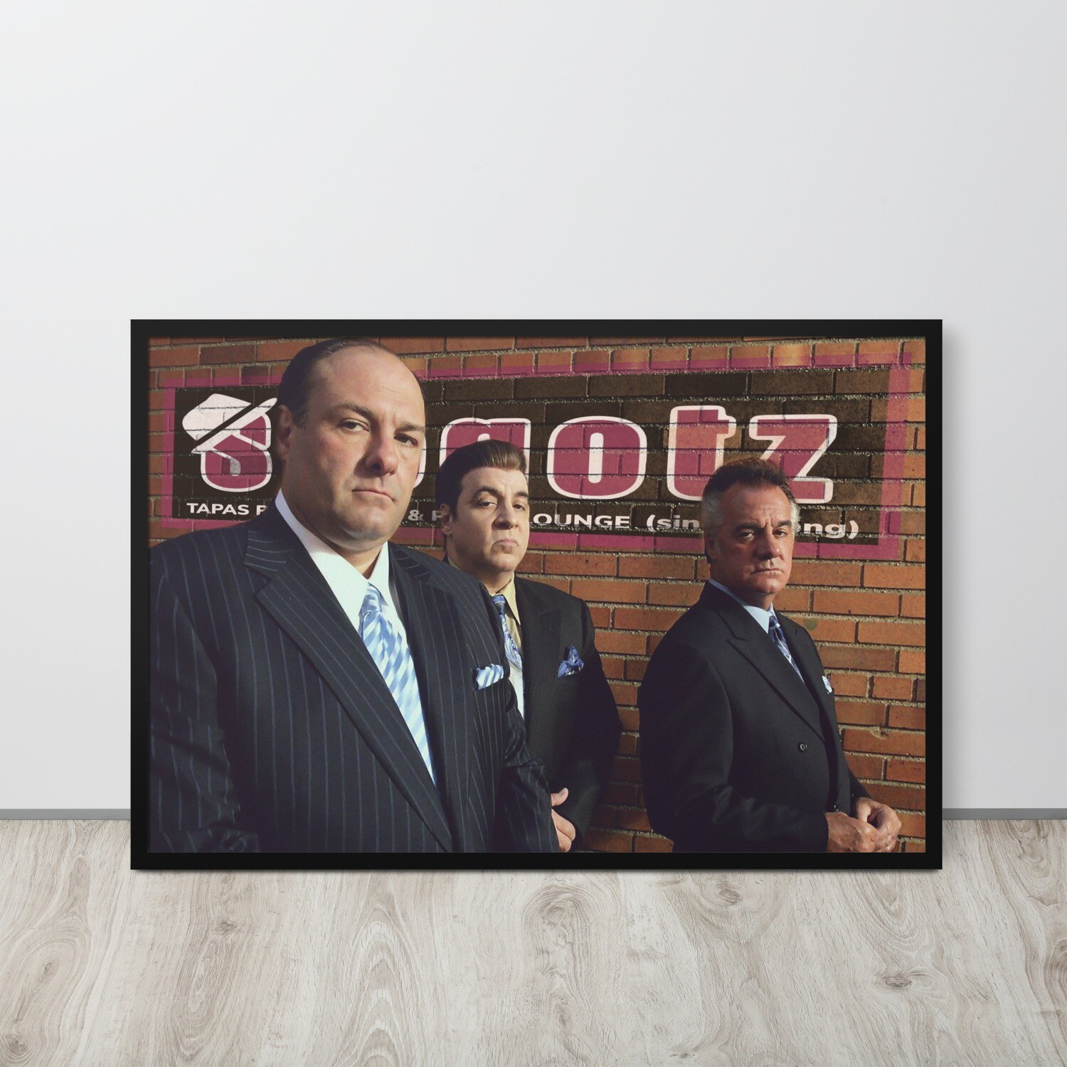 Framed Stogotz Sopranos poster