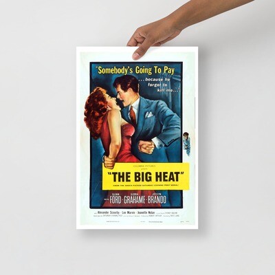 Big Heat Reproduction Poster