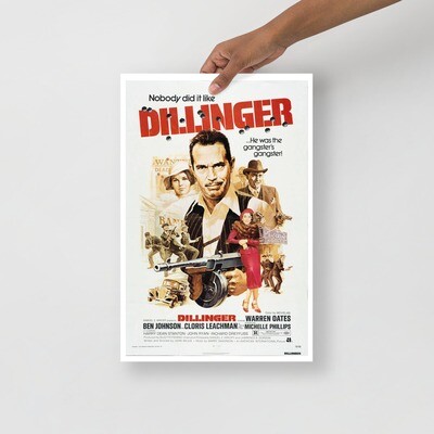 Dillinger Reproduction Poster
