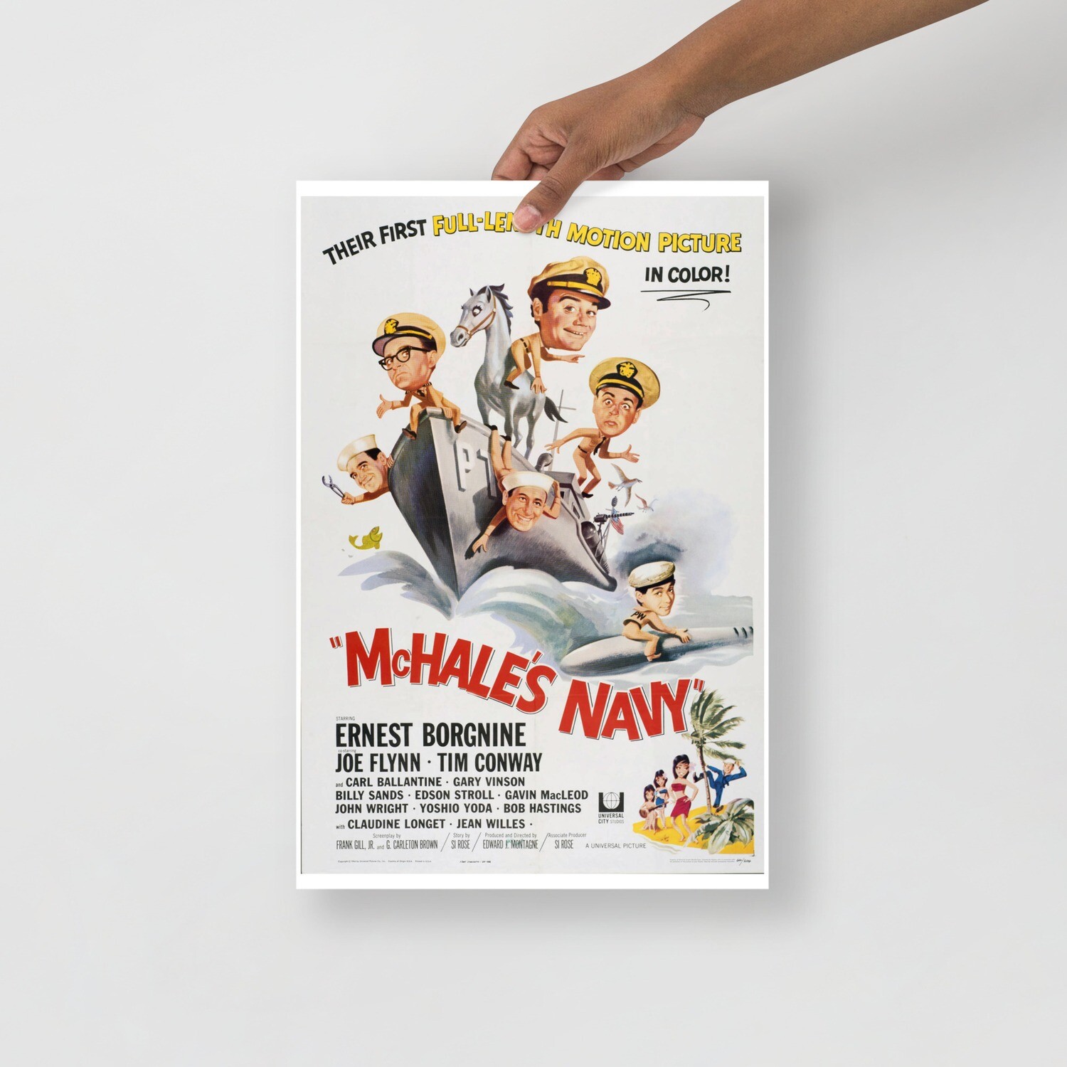 McHale&#39;s Navy Reproduction Poster