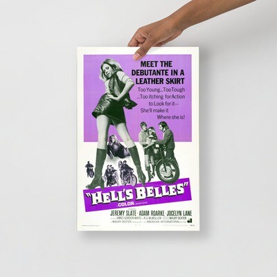 Hell's Belles Reproduction Poster