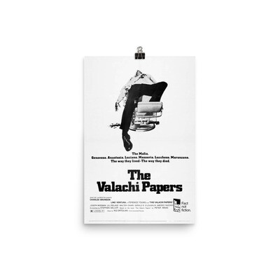 Valachi Papers Reproduction Poster