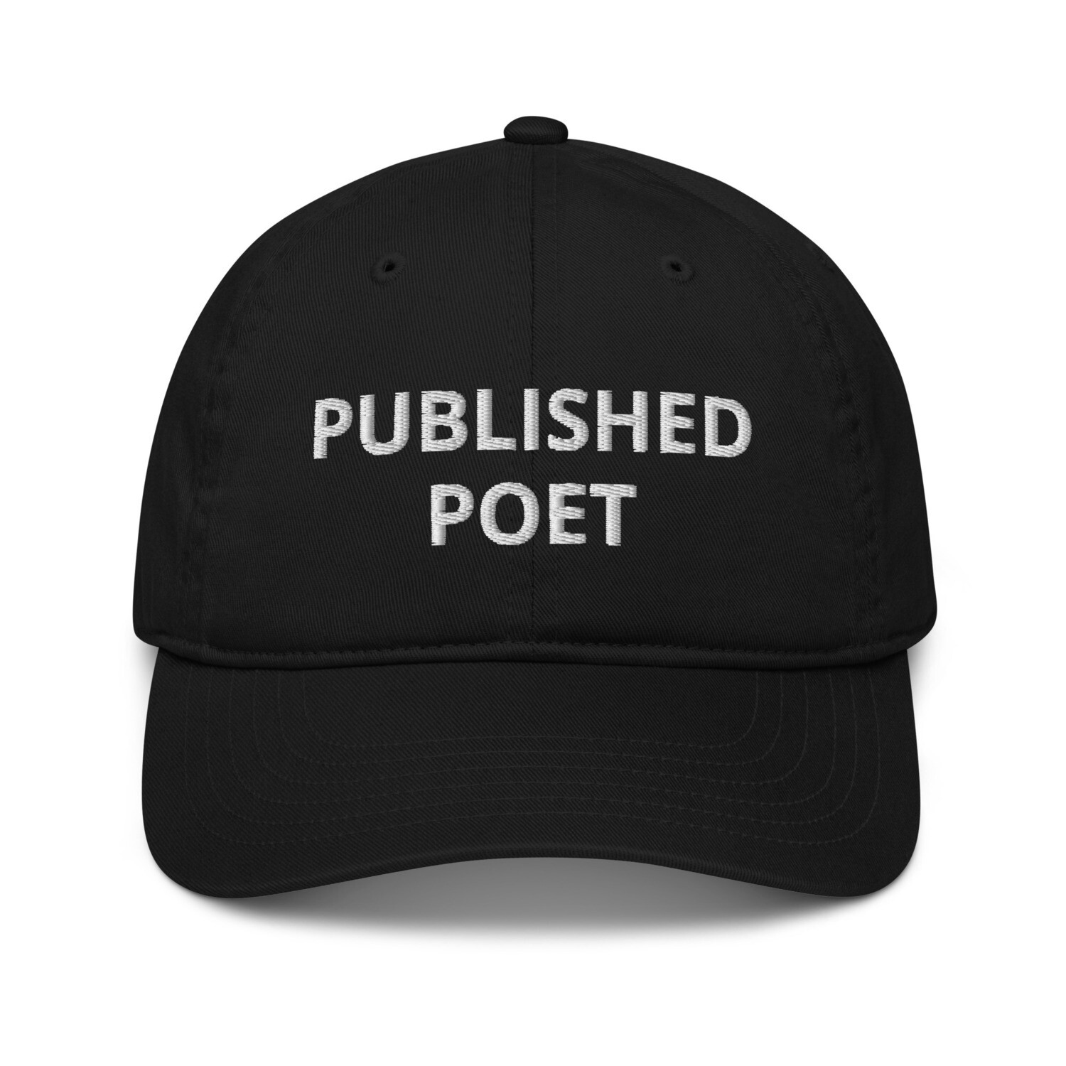 Organic Canvas Published Poet hat