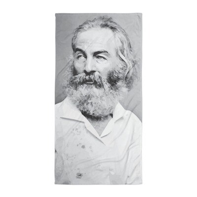 Walt Whitman Large Soft Towel