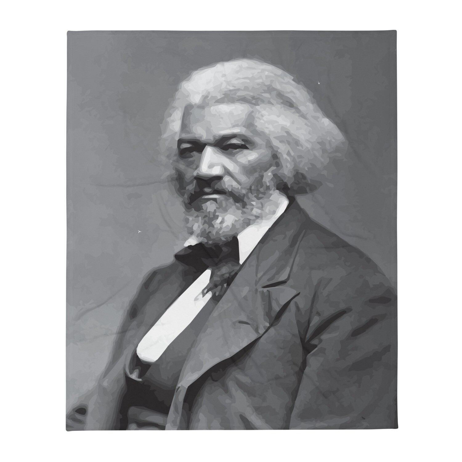 Frederick Douglass Warm Throw Blanket