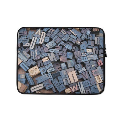 Typesetters Laptop Sleeve